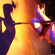 Illustration for article titled Woman X: Snowdens Acrobat Dancer Girlfriend Wears Guy Fawkes Mask